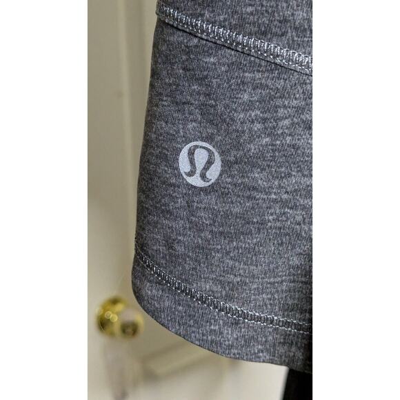 Lululemon Skirt Womens 4 Gray Pace Rival II Skort Short Liner Pockets Run Tennis - Picture 4 of 5